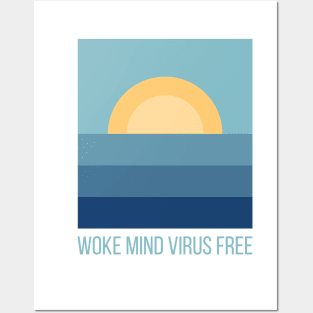 Woke Mind Virus Free Posters and Art